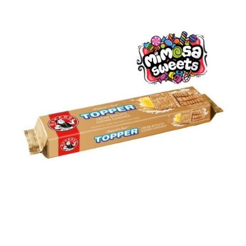 Bakers Toppers Custard 125gx12