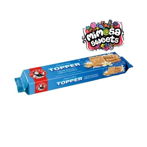 Bakers Toppers Vanilla 125gx12