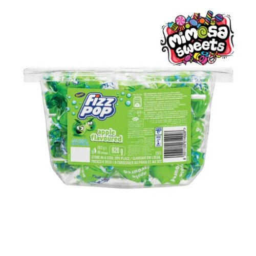 Beacon Fizz Pop Apple Lollipops 40's