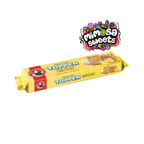 Bakers Toppers Lemon 125gx12