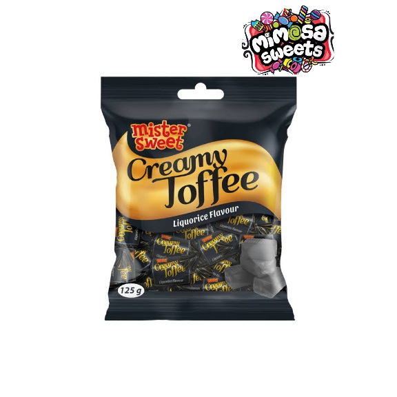 Mister Sweet Creamy Toffee Liquorice 125g