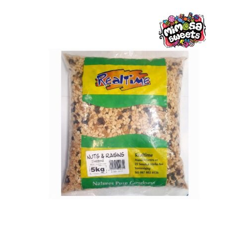Realtime Peanuts & Raisins 5kg