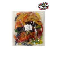 Cartoon Candy Yummy Gummy Baby Snakes 50's