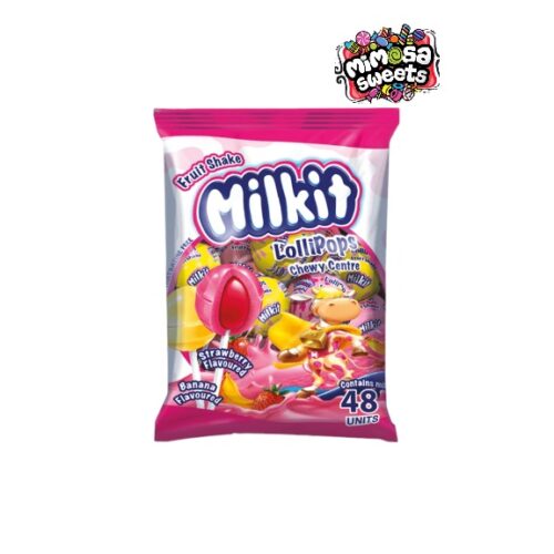 Milkit Fruit Shake Lollipops 48's
