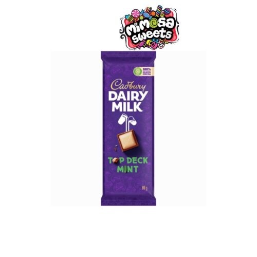 Cadbury Dairy Milk Top Deck Mint Slab 80g