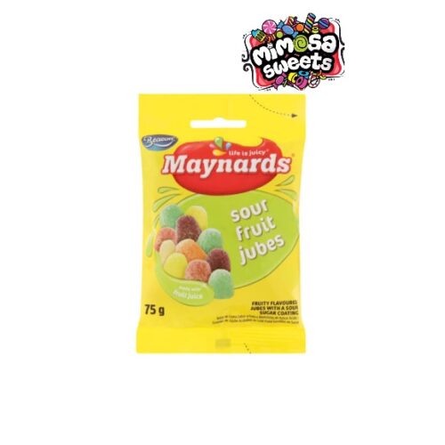 Beacon Maynards Sour Fruit Jubes 60gx24