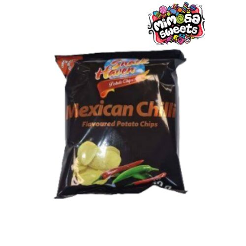 Suz Snack Haven Potato Chips Mexican Chilli 30gx24