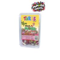 Toros Gummy Jelly Black Mamba Strawberry & Yoghurt Tub 55's