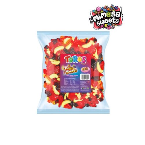Toros Gummy Fruit Sweet Packet 125's