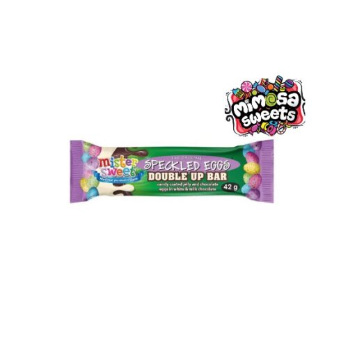 Mister Sweet Speckled Eggs Bar Double Up Bar 42gx24