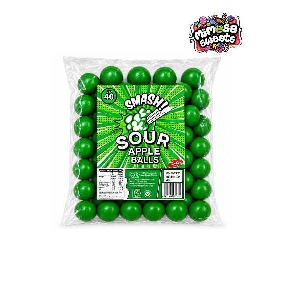 Marburg Sweets Sour Apple Balls 40's