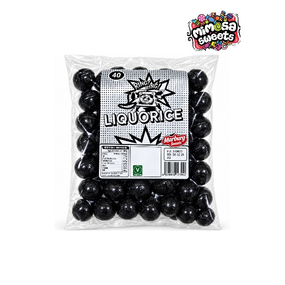 Marburg Sweets Liquorice Balls 40's