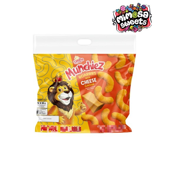 Simba Munchiez Cheese 54gx12 MIMOSA SWEETS