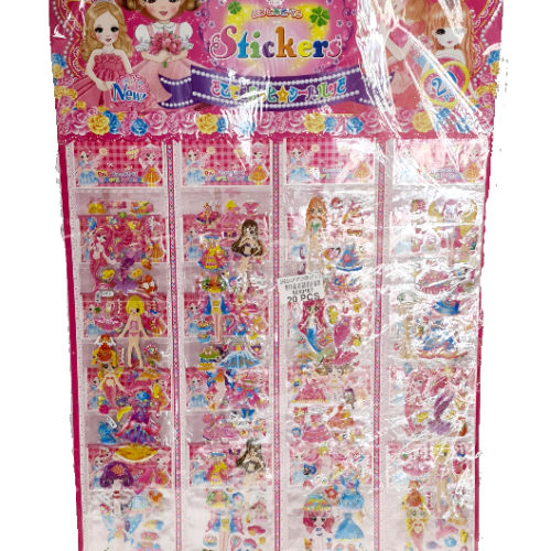 Dress Up Sticker 20's