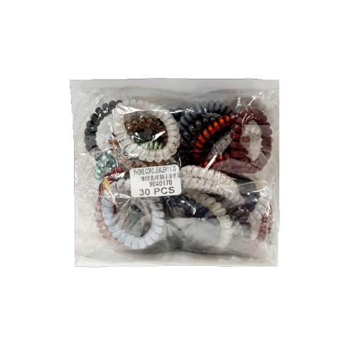 Phone Cord Jewelry 30's