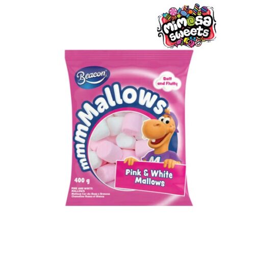 Beacon mmmMallows Pink & White Mallows 300g