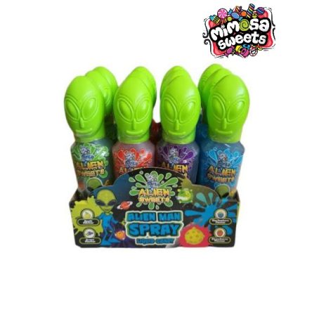 Alien Sweets Alien Man Spray Liquid Candy 12's - MIMOSA SWEETS
