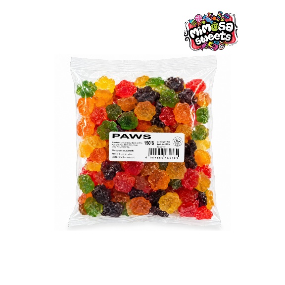 Cartoon Candy Yummy Gummy Paws 150's