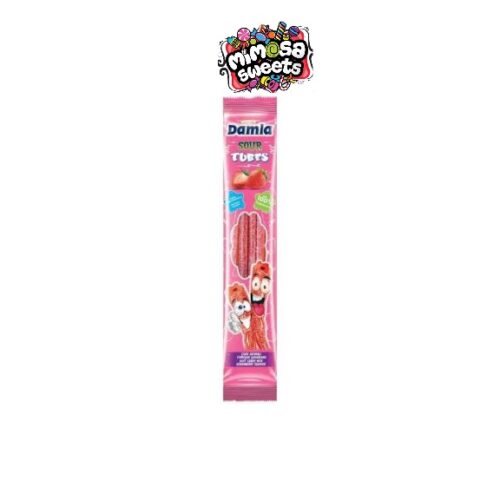 Tayas Damla Sour Tube Strawberry 30gx24