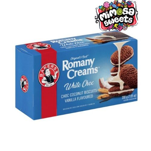 Bakers Romany Creams White Choc 200g