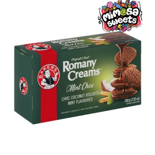 Bakers Romany Creams Mint Choc 200g