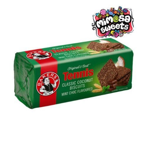 Bakers Tennis Biscuits Mint Choc 200g