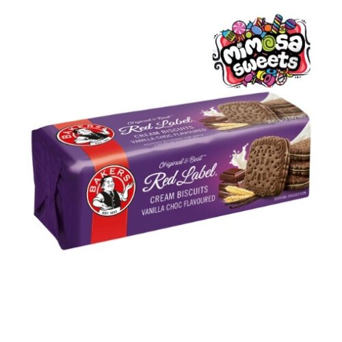 Bakers Red Label Vanilla Choc Creams 200g