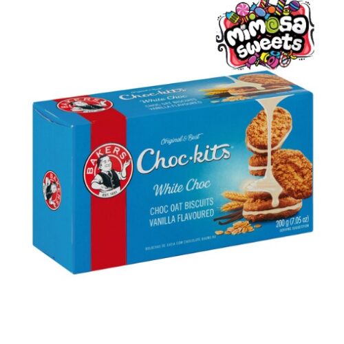 Bakers Choc Kits White Choc 200g