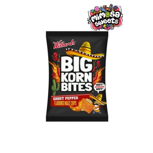 Willards Big Korn Bites Ghost Pepper 120g