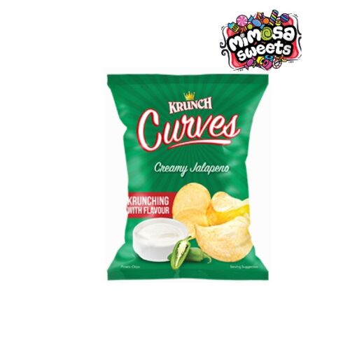 Krunch Curves Creamy Jalapeno 125g