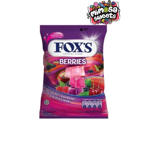 Foxs Crystal Clear Berries 90g