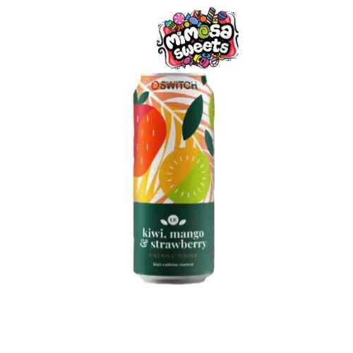Switch Energy Drink Kiwi, Mango & Strawberry 500mlx24