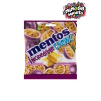 Mentos Incredible Chew Passion Fruit With Chia Seeds 72g