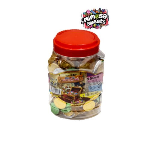 Bee Colourful Chocolate Coin 250's.