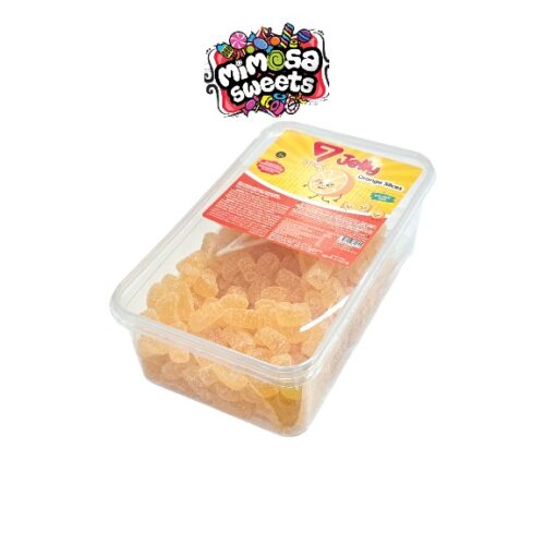 7 Stick Jelly Fizzy Orange Slices 900g