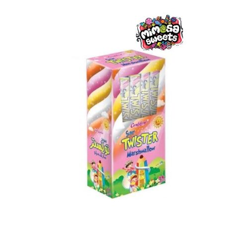 CandyLand Super Twister Marshmallow 16gx24