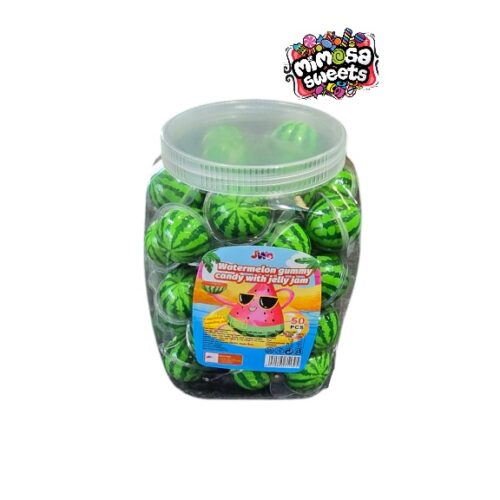 Jwd Watermelon Gummy Candy 50's