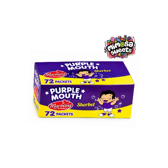 Marburg Sweets Purple Mouth Sherbet 72's