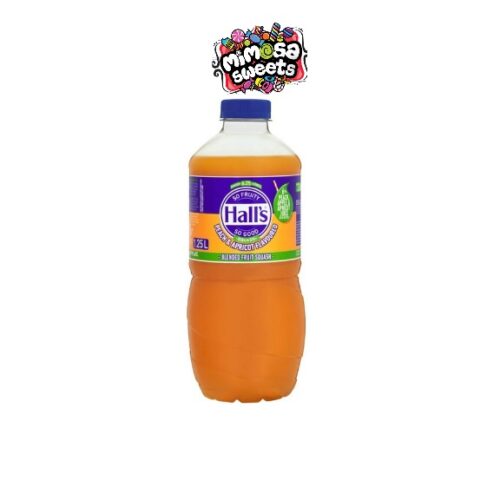 Halls Squash Peach & Apricot 1.25lt