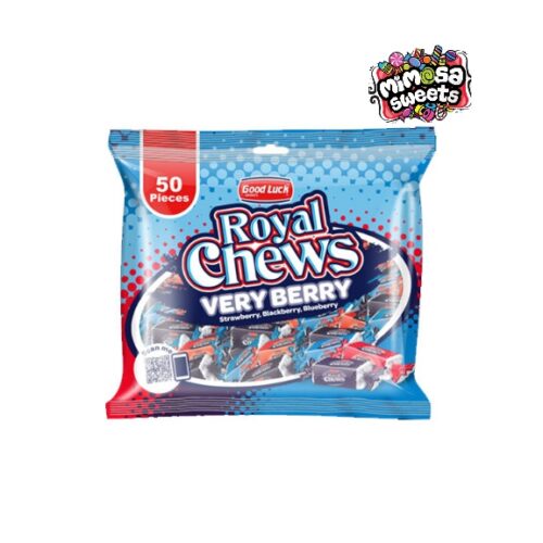 Good Luck Sweets Royal Chews Very Berry 50's