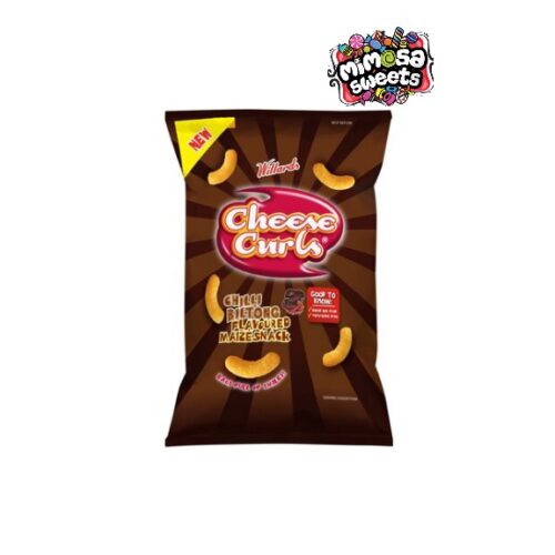 Willards Cheese Curls Chilli Biltong 90g