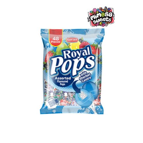 Good Luck Sweets Royal Pops Assorted 48's