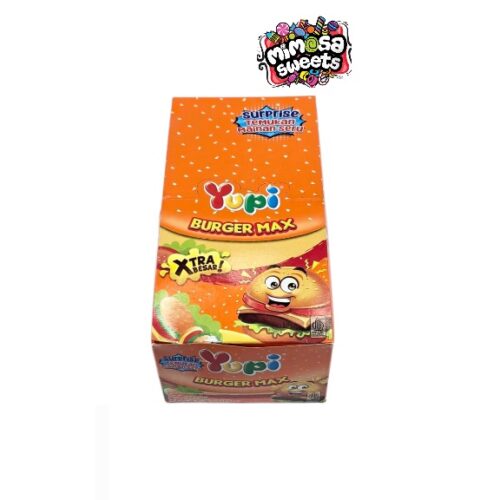 Yupi Gummy Burger Max 10gx12