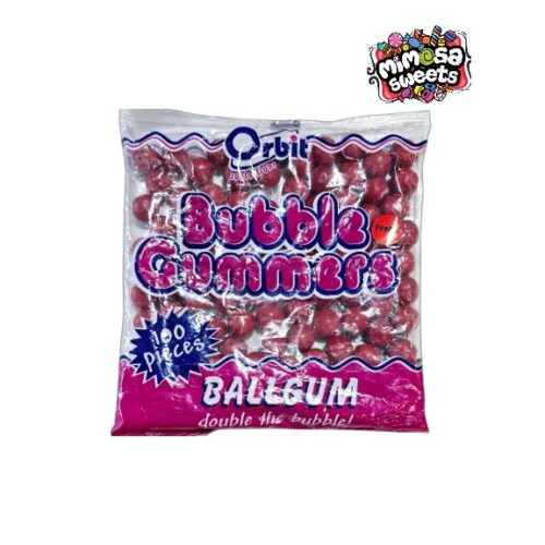 Orbit Bubble Gummers Ballgum Fireball 100's