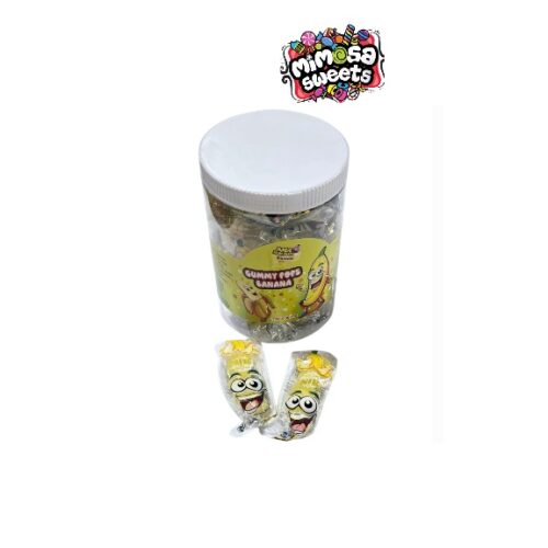 Ama Bom Gummy Pops Banana 30's