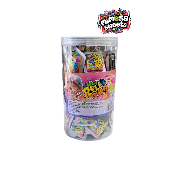 Jwd Fruit Roll Gummy 50's - MIMOSA SWEETS