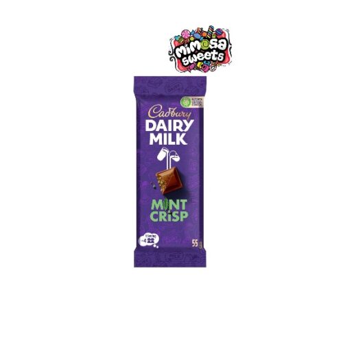 Cadbury Dairy Milk Mint Crisp Slab 55g