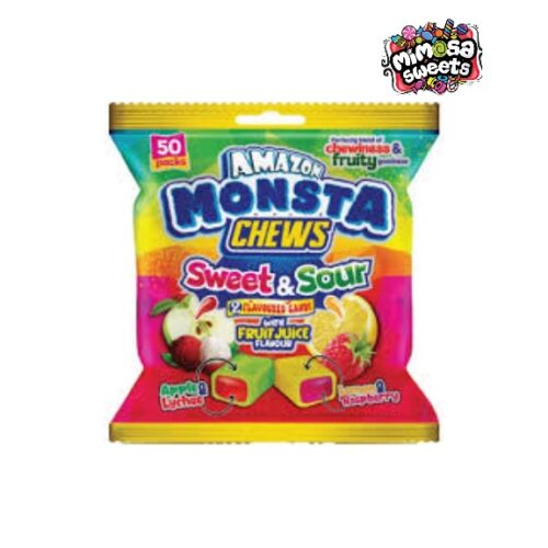 Amazon Monsta Chews Sweet & Sour 50's