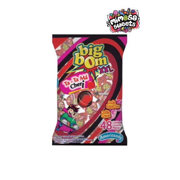 Big Bom Xxl Ta Ta Ma Cheri Lollipops 48's - MIMOSA SWEETS