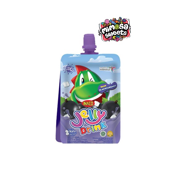 Inaco Jelly Drink Blackcurrant 120gx5